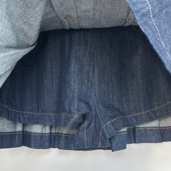Reformation Petal Denim Mini Skort - Picture 3 of 4